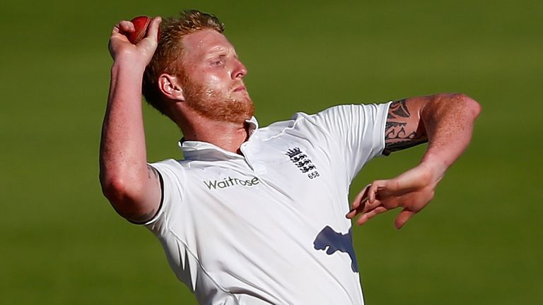 Ben Stokes of England bowls during day two of the 2nd Test at Newlands Stadium on January 3, 2016 in Cape Town