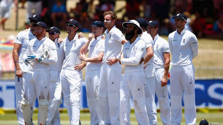 The boys await for victory to be confirmed on the big screen