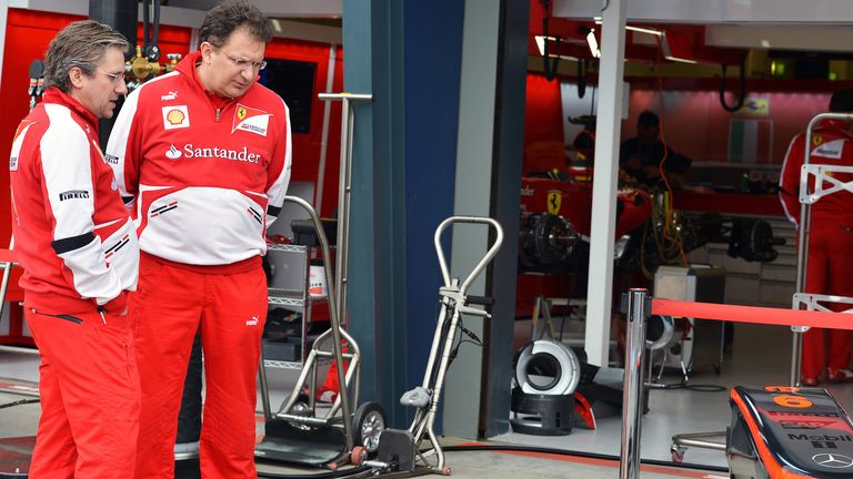 Fry and Tombazis previously worked together at Ferrari
