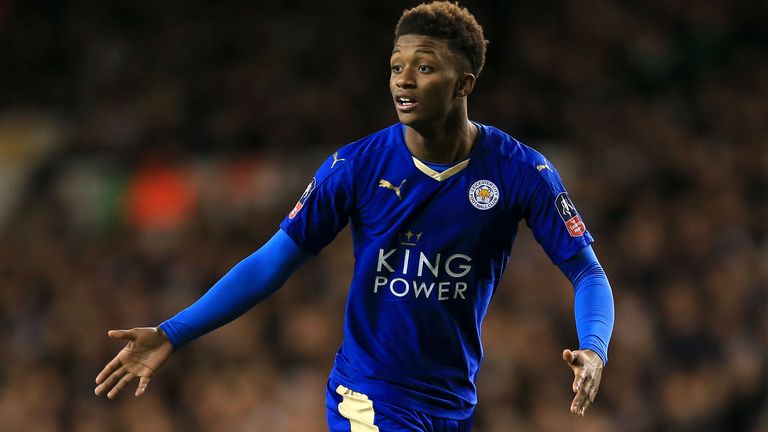 Leicester City's Demarai Gray during the Emirates FA Cup, third round match at White Hart Lane, London.