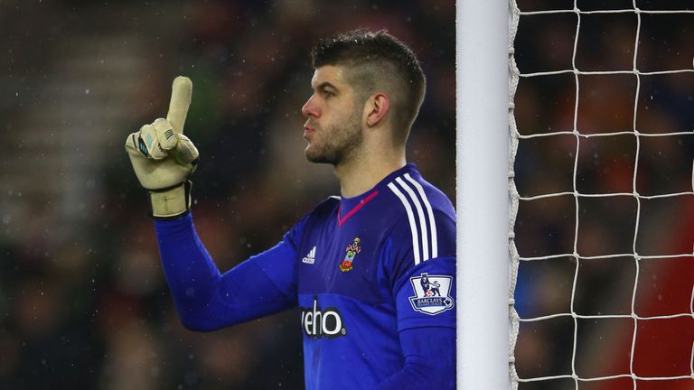 Fraser Forster made his return against Watford after a long-term knee injury