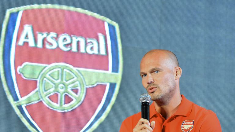 Fredrick Ljungberg has returned to Arsenal as a youth-team coach