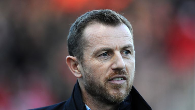 BRISTOL, ENGLAND - JANUARY 30:  Birmingham City Manager Gary Rowett looks on during the Sky Bet Championship match between Bristol City and Birmingham City