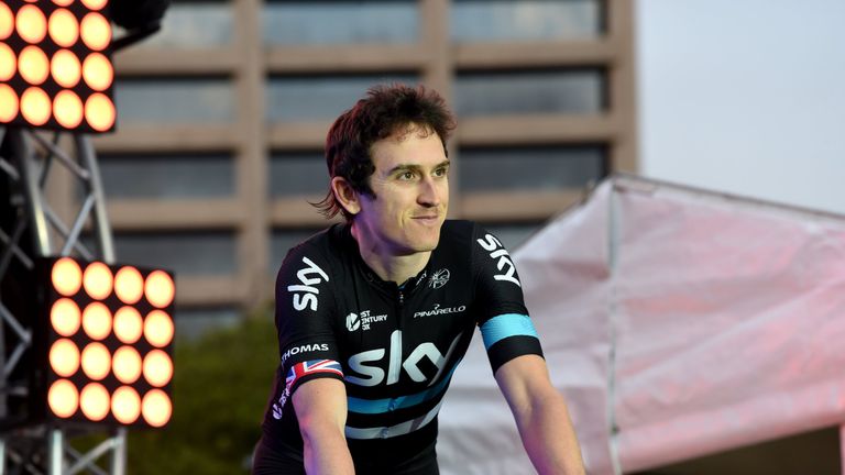 Geraint Thomas at the 2016 Tour Down Under