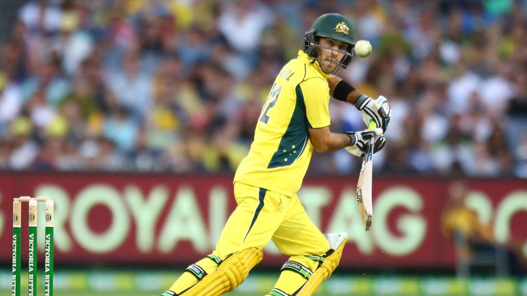 Glenn Maxwell: struck eight fours and three sixes