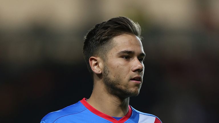 Harry Forrester of Doncaster Rovers (now at Rangers) in action during the Sky Bet League One match against MK Dons