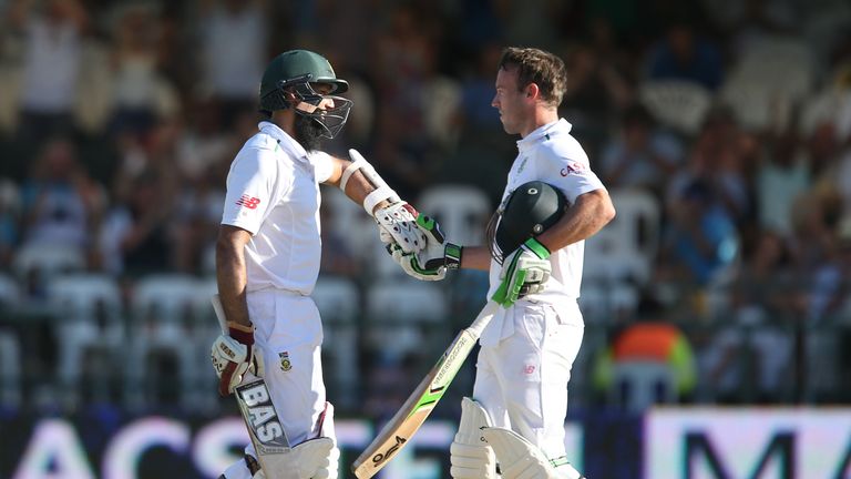 Hashim Amla and AB de Villiers