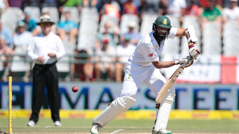 Hashim Amla accumulates on day four in Cape Town