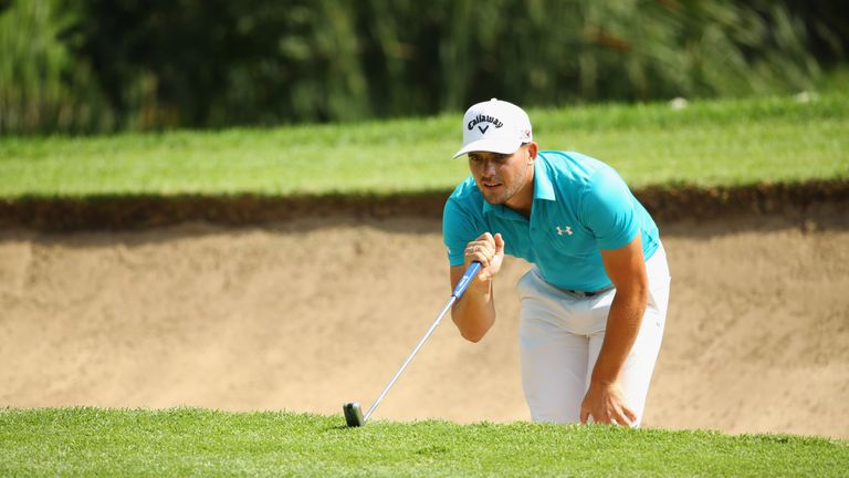 Haydn Porteous during the final round of the Joburg Open