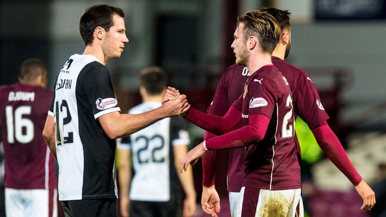 Hearts and Dundee United played at Tynecastle on December 30