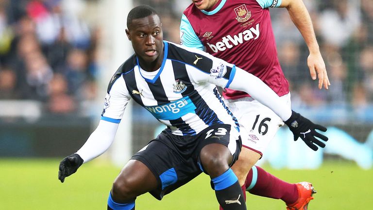 Henri Saivet came on as a substitute in Newcastle's win over West Ham