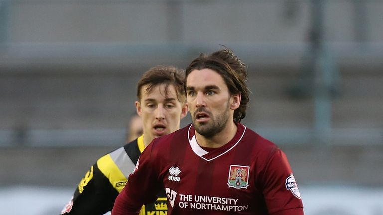 Ricky Holmes of Northampton Town