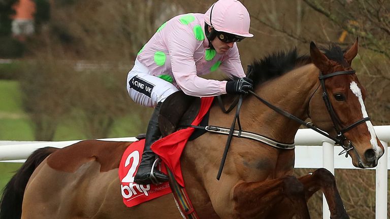 Faugheen ridden by Ruby Walsh goes on to win The BHP Insurances Irish Champion Hurdle   during the BHP Insurances Irish Champion Hurdle day at Leopardstown