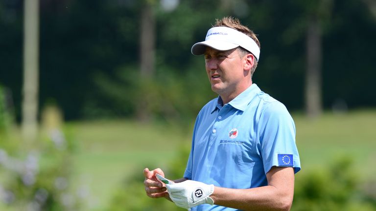 Poulter is part of Europe's opening fourball on Friday