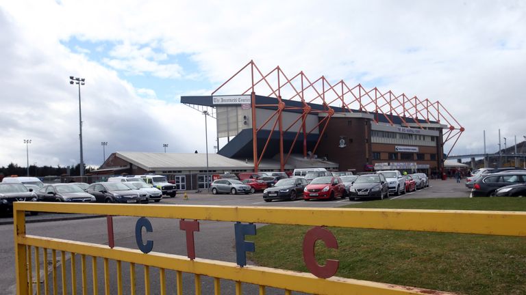 There are doubts over Caledonian Stadium hosting Saturday's Sky Live game