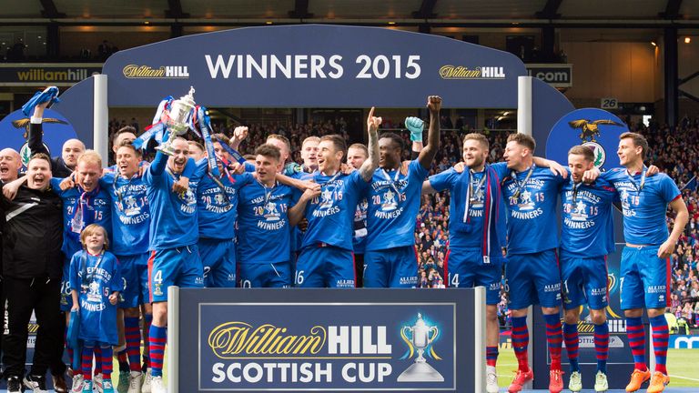 Inverness, 2015 Scottish Cup winners 
