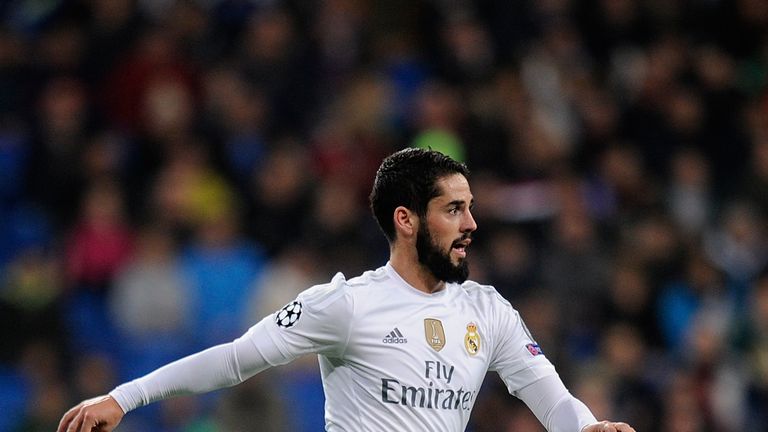 Isco of Real Madrid in action
