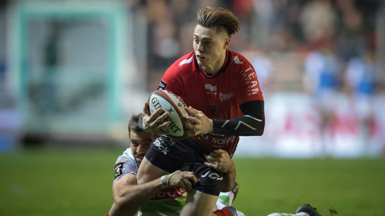 Toulon's James O'Connor crossed for two tries against Pau