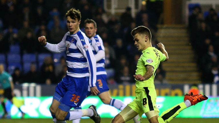 Jamie Paterson opens the scoring for Huddersfield