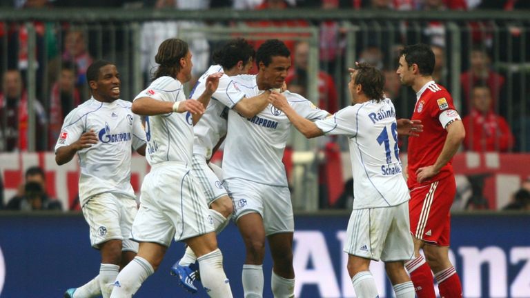 Matip scored his first goal for Schalke on his professional debut against Bayern Munich in 2009