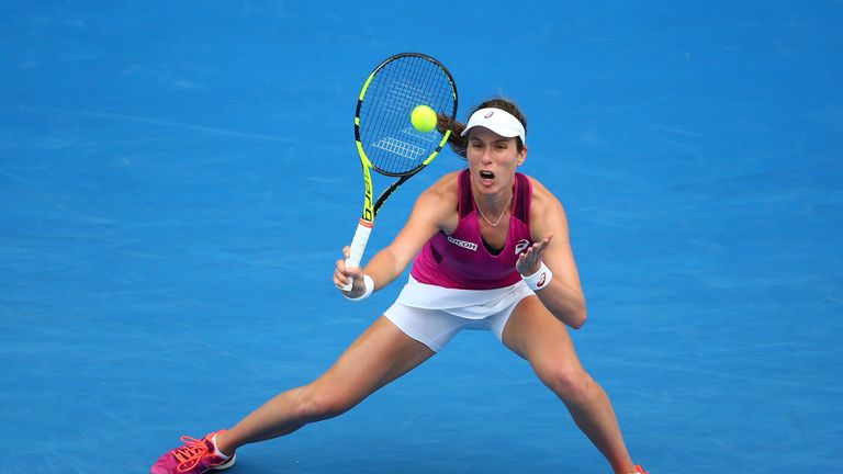 Johanna Konta of Great Britain