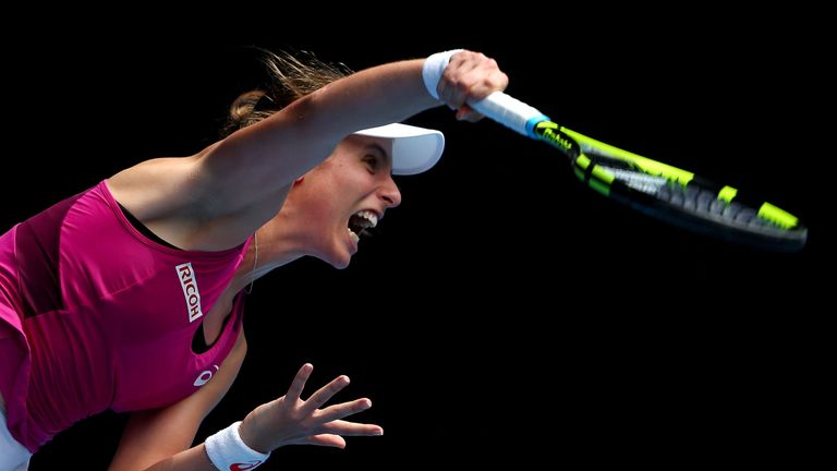 Konta is the first British woman to reach the last four of a Grand Slam for 32 years