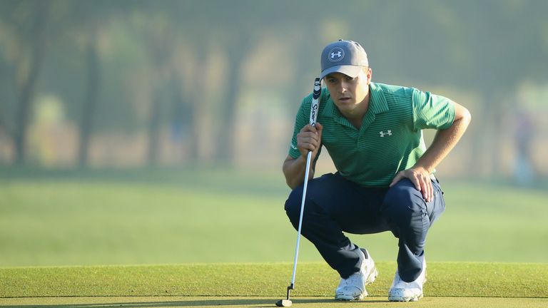 Spieth took too long to line up his birdie putt on his penultimate hole