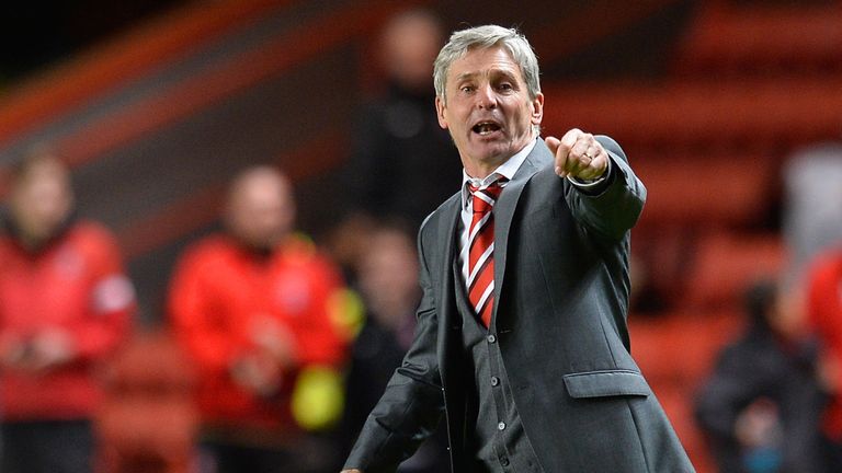 Jose Riga won seven of his 16 Championship matches during his first spell at Charlton