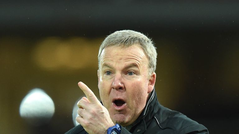 Wolves manager Kenny Jackett 