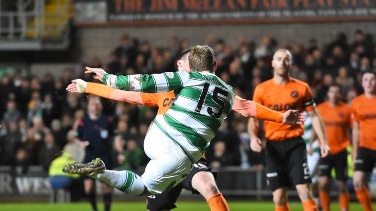Kris Commons volley v Dundee United