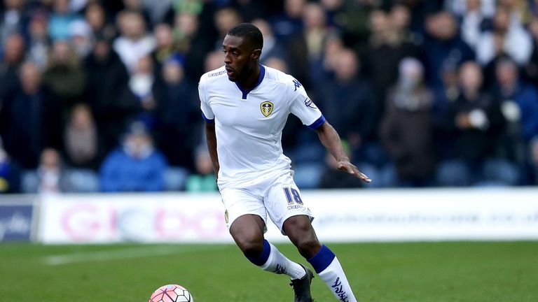 Mustafa Carayol of Leeds United FC during The Emirates FA Cup Third Round match between Leeds United and Rotherham United 