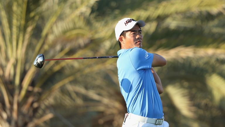 Liang Wen-chong propelled himself into the clubhouse lead with three birdies in the last four holes