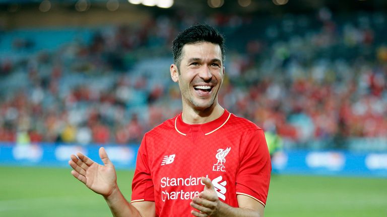 Former Liverpool star Luis Garcia has joined Central Coast Mariners