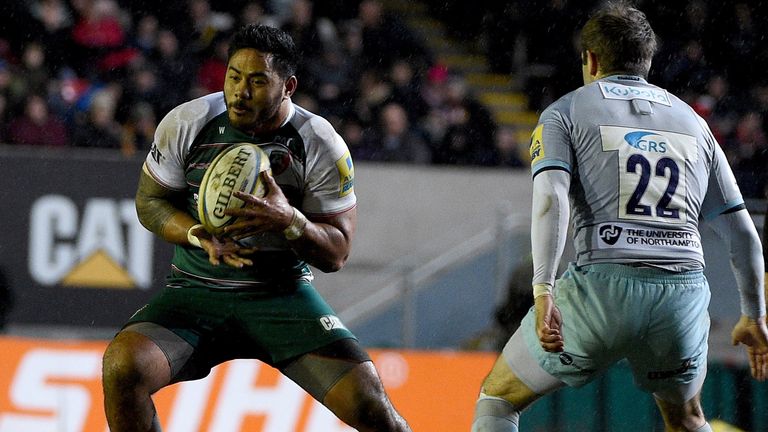 Manu Tuilagi: Made a welcome return for Leicester Tigers