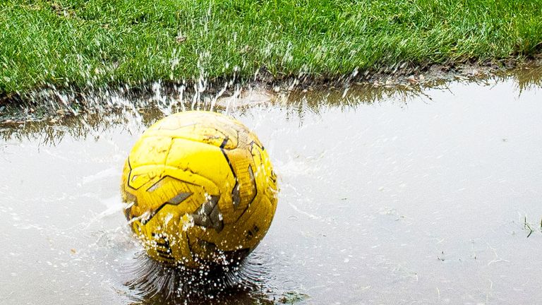 The match between Dundee and Falkirk at Dens Park has been called off