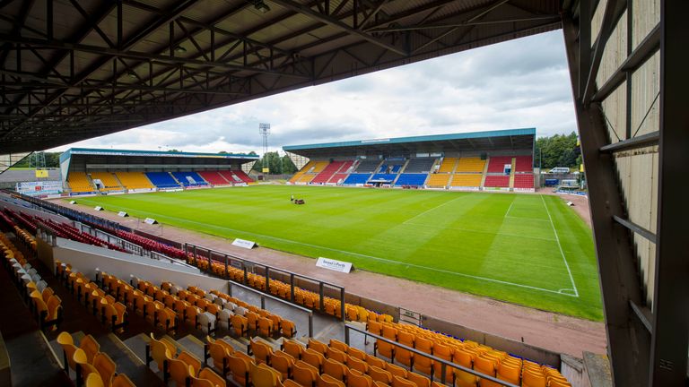 A general view of McDiarmid Park, home of St Johnstone