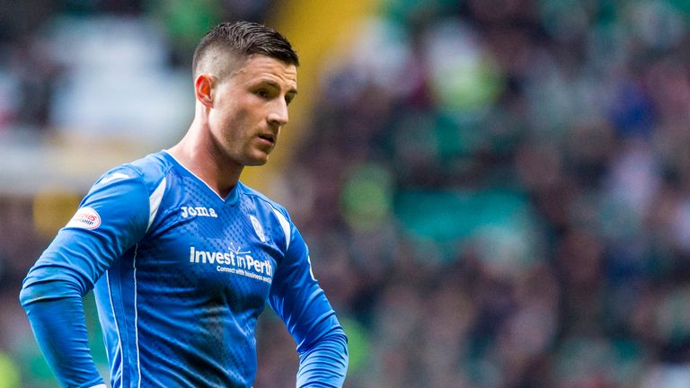 Michael O'Halloran was restored to the St Johnstone starting line-up for the trip to Celtic