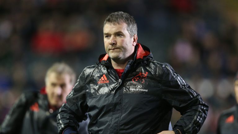 Munster coach Anthony Foley