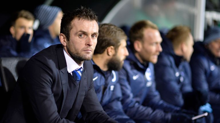 Nathan Jones had a short spell as caretaker manager of Brighton in 2004