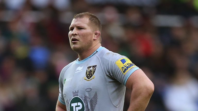 Dylan Hartley of Northampton 