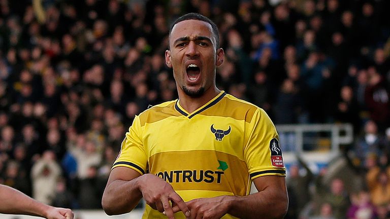 Oxford United's Kemar Roofe has been in sparkling form this season