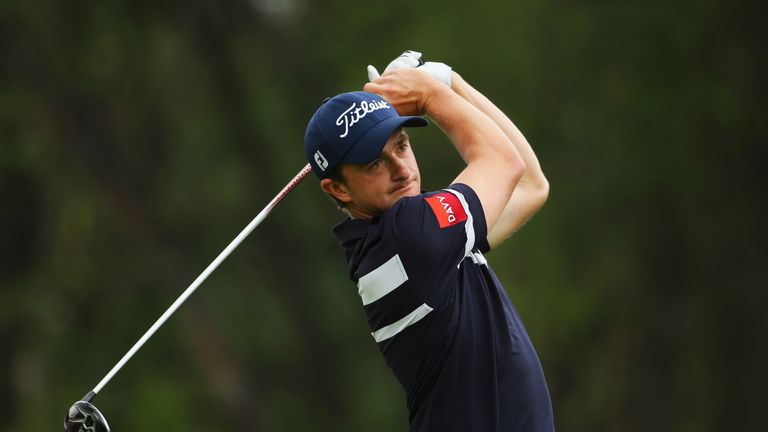 Paul Dunne of Ireland during day three of the Joburg Open