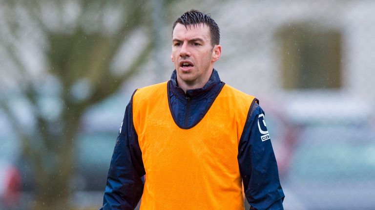 Paul Quinn trains with Ross County after returning to the club