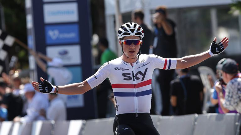 Kennaugh celebrates a spectacular win