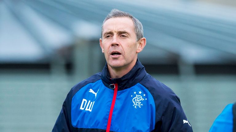 Rangers assistant manager David Weir 