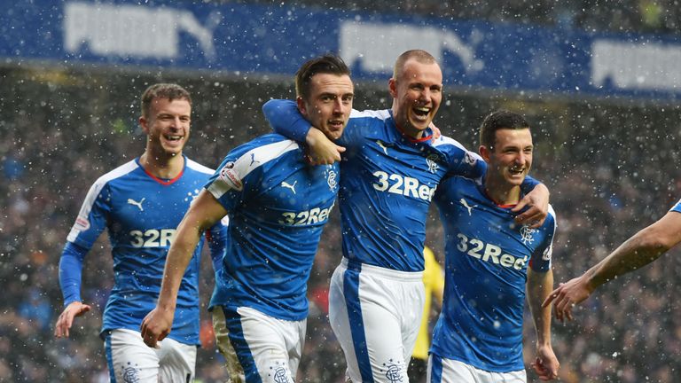 Rangers beat Livingston 4-1 at Ibrox with Danny Wilson  and Kenny Miller both on target