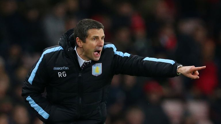 Aston Villa manager Remi Garde 