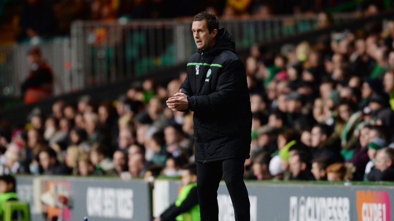 Celtic manager Ronny Deila at Celtic v Partick Thistle