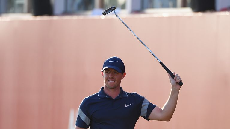 McIlroy finished the week with a long-range eagle putt