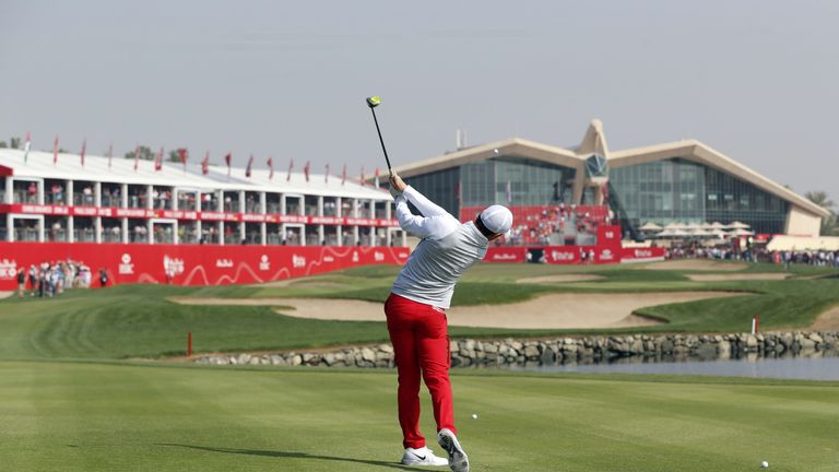 McIlroy's 268-yard second to the closing hole lipped out for an albatross